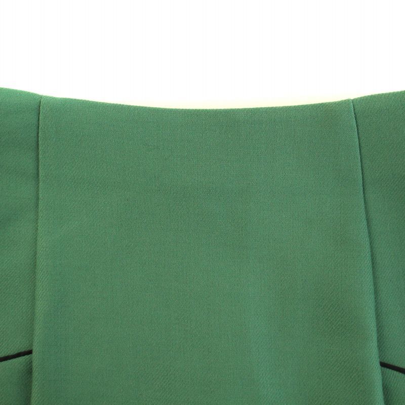 マルニ MARNI WINTER EDITION 2011 タイトスカート ストレッチ ひざ丈 リボン ウール 38 M 緑 グリーン /BB レディースの画像4
