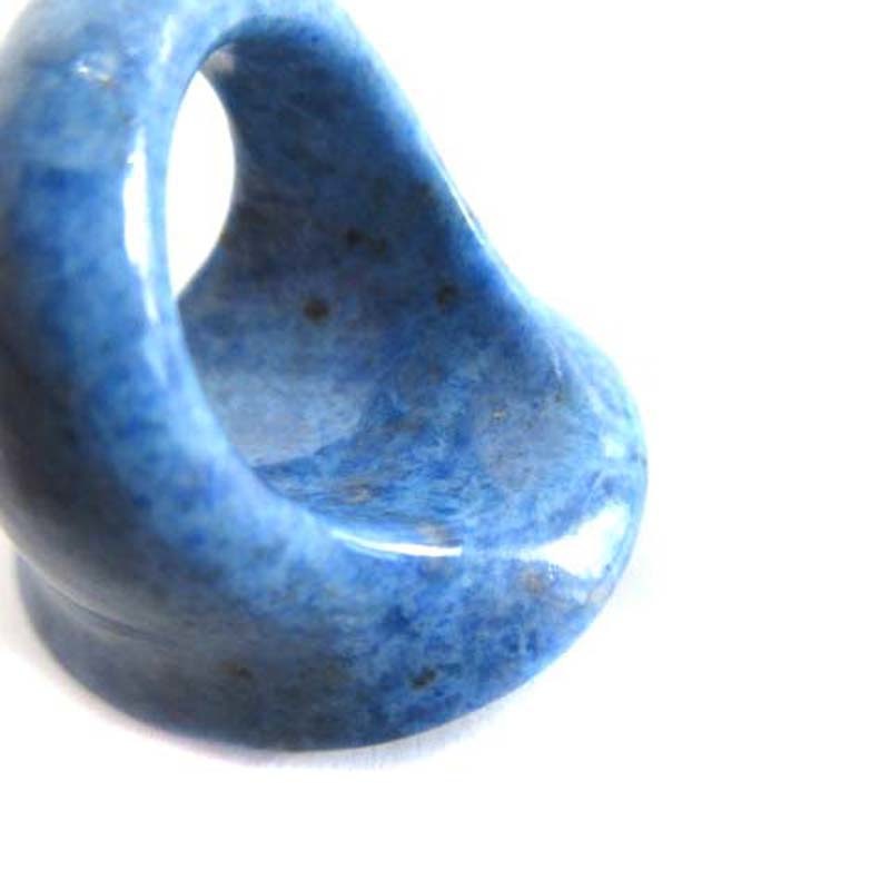  Jurgen Lehl JURGEN LEHL натуральный камень кольцо кольцо nyu Anne s аксессуары синий blue 13 номер женский 
