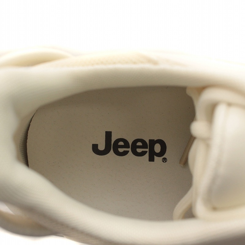 ジープ Jeep ダッド スニーカー シューズ 厚底 38 24cm 白 ホワイト /IR ■GY19 レディースの画像7