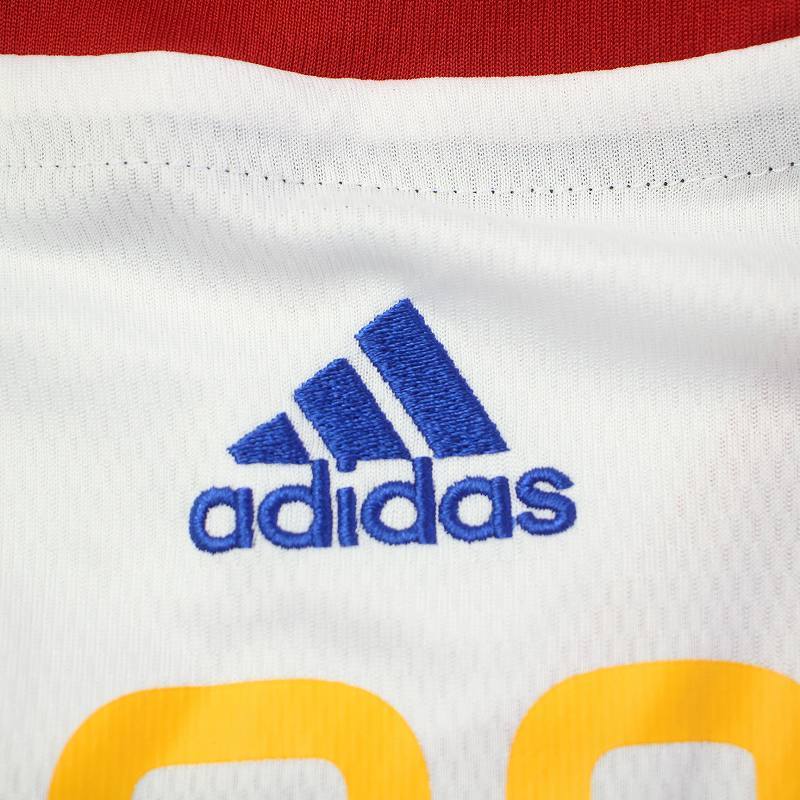 adidas ユニフォーム McDONALD'S ALL AMERICAN デリック・ローズ 25 NBA ゲームシャツ バスケ カットソー ノースリーブ M 白 黄_画像5