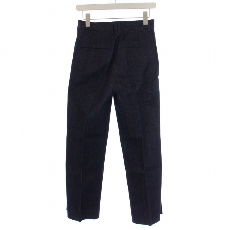 ユナイテッドアローズ UNITED ARROWS エイチビューティーアンドユース H BEAUTY＆YOUTH DENIM SLIT PANTS S インディゴ レディース_画像2