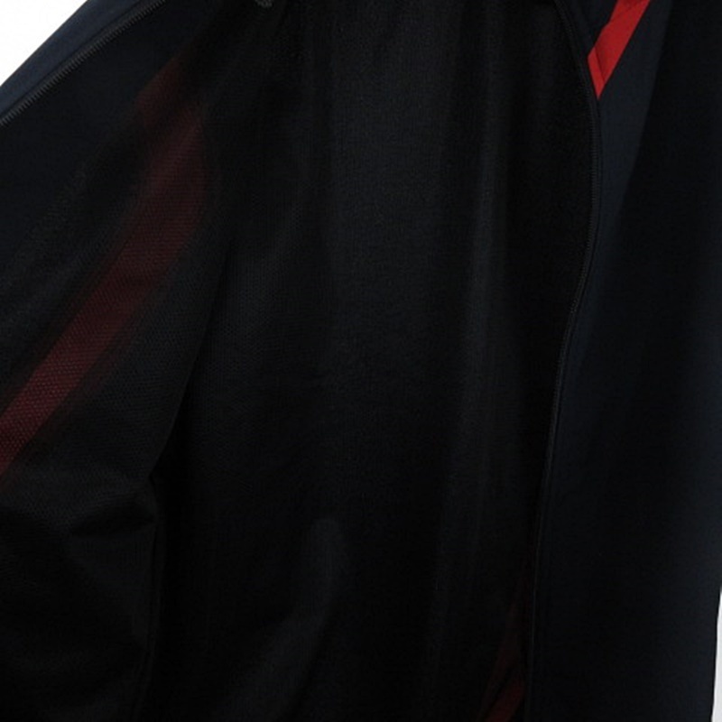 アディダス CLIMALITE セットアップ ジャージ トレーニングウェア ジャケット 長袖 ジップアップ パンツ ロング ロゴ 紺 M ■SM1の画像7