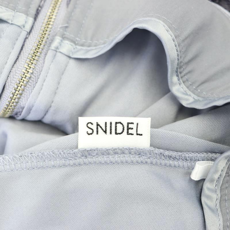 スナイデル snidel リーフレースマーメイドスカート ロング 1 ブルー 青 /HK ■OS レディース_画像3