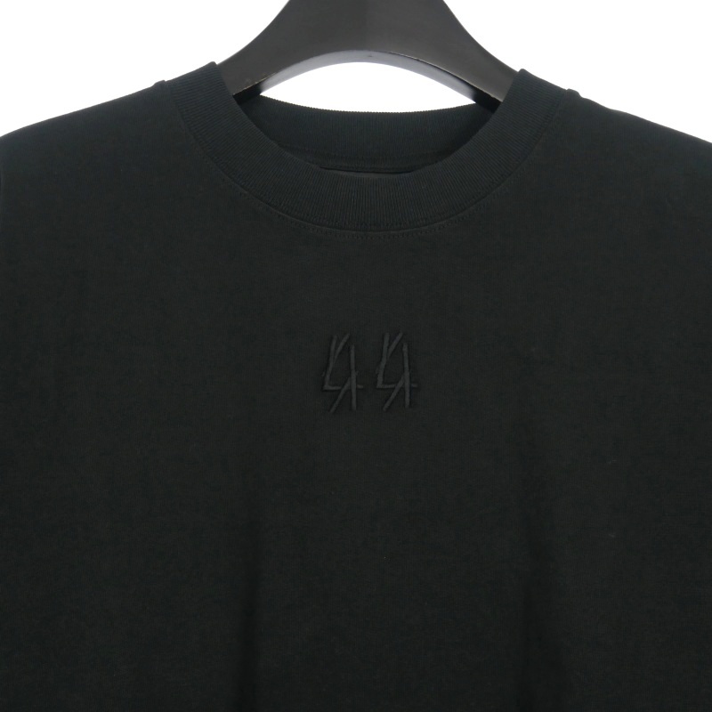 未使用品 フォーティーフォーレーベルグループ 44 LABEL GROUP Tシャツ カットソー バックプリント 半袖 M ブラック 黒 64418 国内正規 メ_画像3