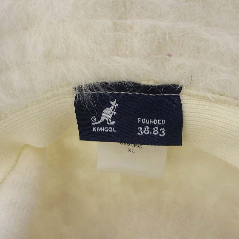  Kangol KANGOL FURGORA CASUAL 3959BC панама шляпа мохнатый Logo вышивка Anne gola белый XL #GY18 мужской женский 