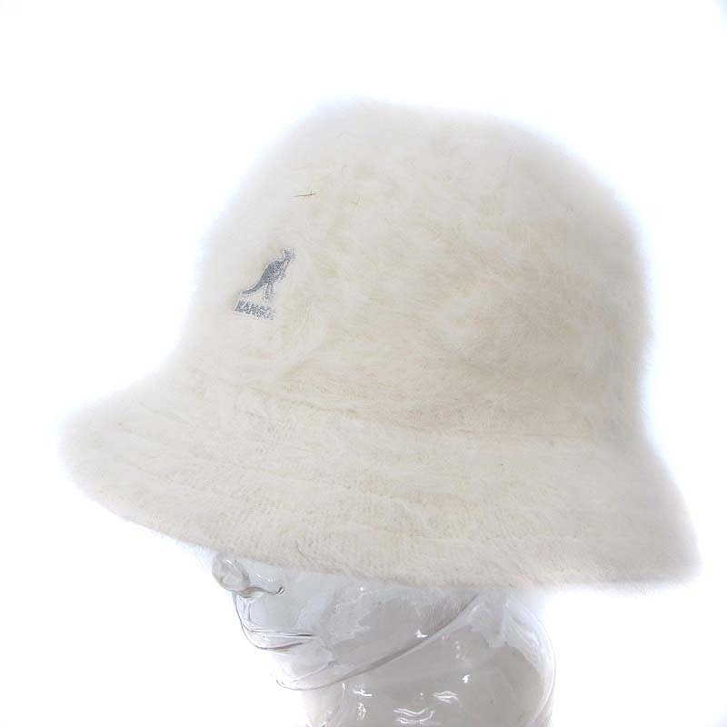  Kangol KANGOL FURGORA CASUAL 3959BC панама шляпа мохнатый Logo вышивка Anne gola белый XL #GY18 мужской женский 