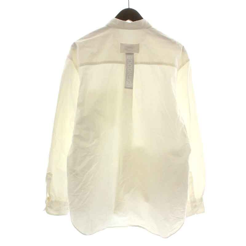 グッドネイバーズシャツ GOODNEIGHBORS SHIRTS ボタンダウンシャツ カジュアルシャツ 長袖 M 白 ホワイト /NW17 メンズ_画像2