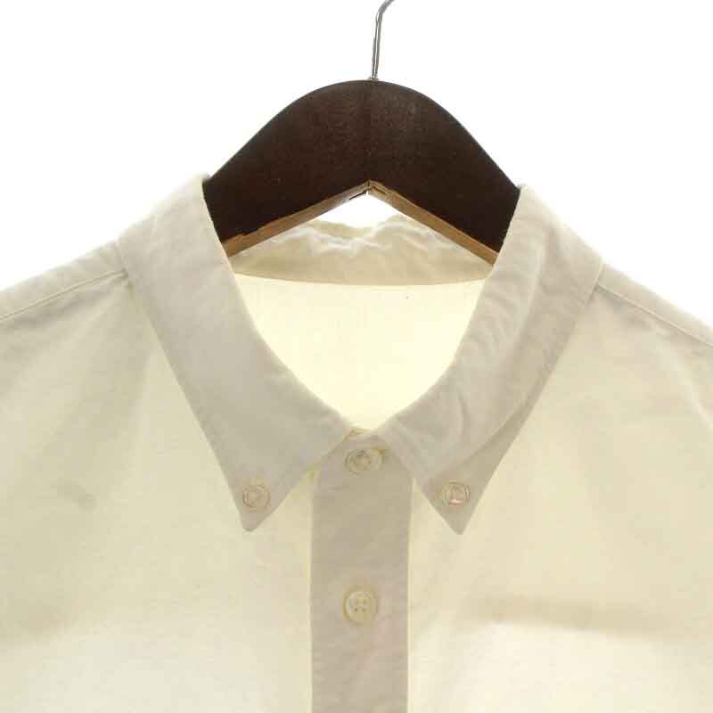 グッドネイバーズシャツ GOODNEIGHBORS SHIRTS ボタンダウンシャツ カジュアルシャツ 長袖 M 白 ホワイト /NW17 メンズ_画像3