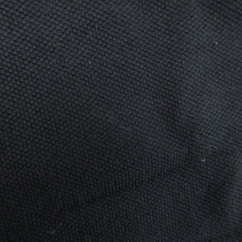 ハケット HACKETT TAILORED FIT ポロシャツ 鹿の子 カットソー ロゴ 刺繍 半袖 黒 ブラック XL 0307 メンズ_画像8