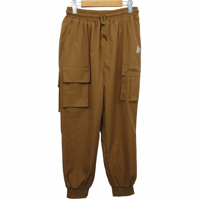 FR2 ファッキングラビッツ 美品 Stretch Cargo Pants カーゴパンツ ロゴ FRP084 茶 ブラウン 0308 メンズ
