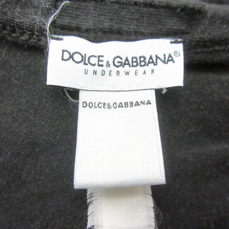 ドルチェ&ガッバーナ ドルガバ DOLCE&GABBANA Tシャツ カットソー 黒 ブラック ■GY09 メンズ_画像3