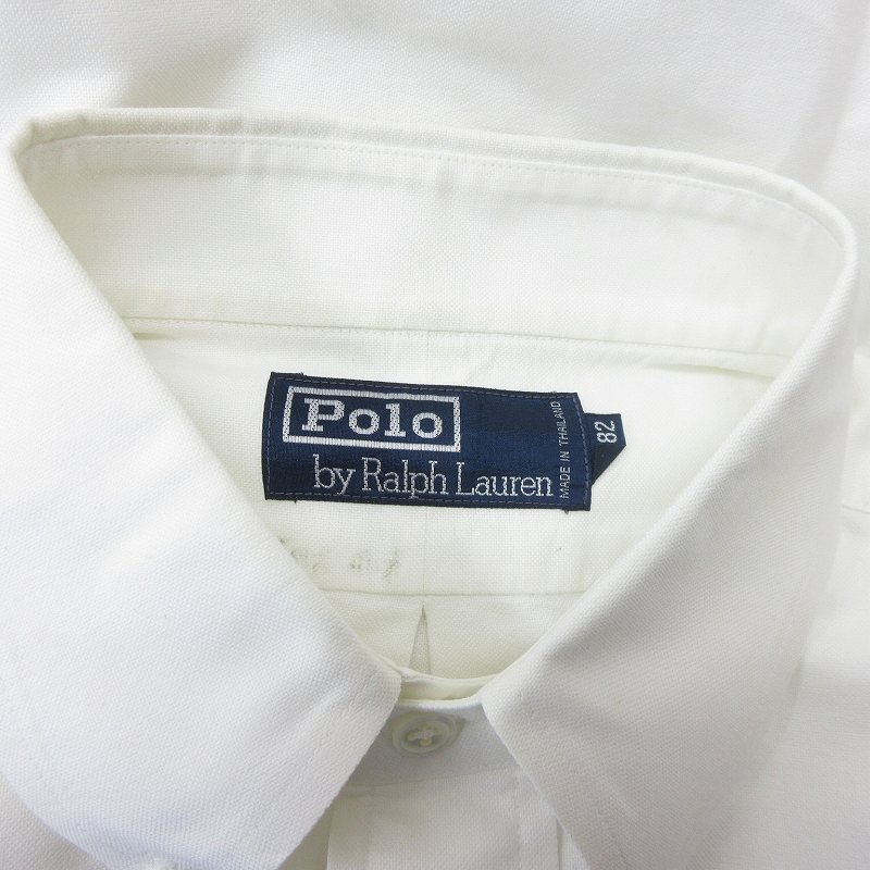 ポロ バイ ラルフローレン Polo by Ralph Lauren ボタンダウンシャツ オックスフォードシャツ BD ポニー刺繍 82 約XL メンズ_画像5