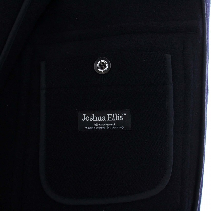 インバーティア INVERTERE Joshua Ellis ダッフルコート アウター ロング ウール 40 L 紺 ネイビー /KH メンズ_画像4