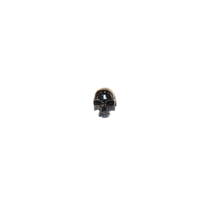 ジャムホームメイド JAM HOME MADE ピアス 片耳用 スカル ブラックダイヤモンド 925 黒 ブラック /AN37 メンズの画像2