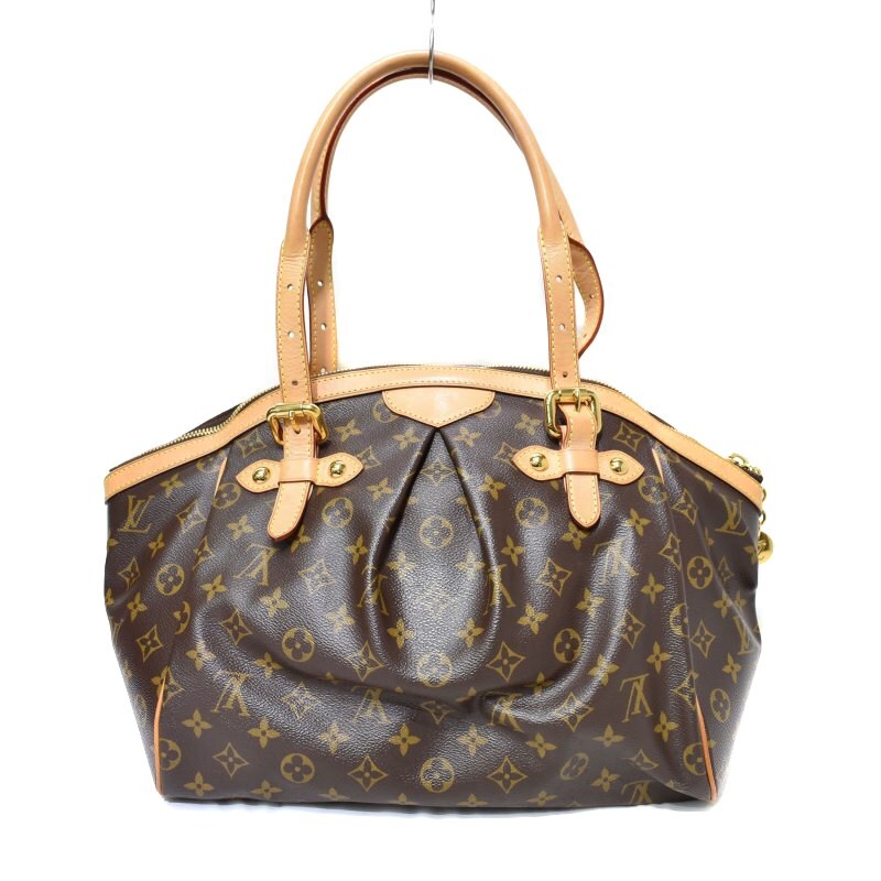 ルイヴィトン LOUIS VUITTON モノグラム ティヴォリGM ハンドバッグ トートバッグ 茶 ブラウン M40144 レディース_画像3