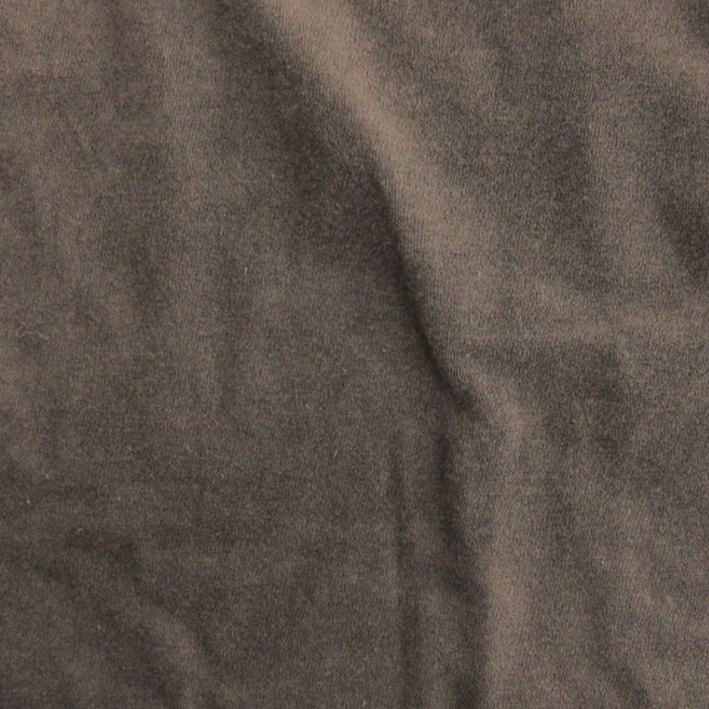 シップス SHIPS Tシャツ カットソー 半袖 キーネック パイル地 コットン ブラウン M ■GY31 メンズ_画像5