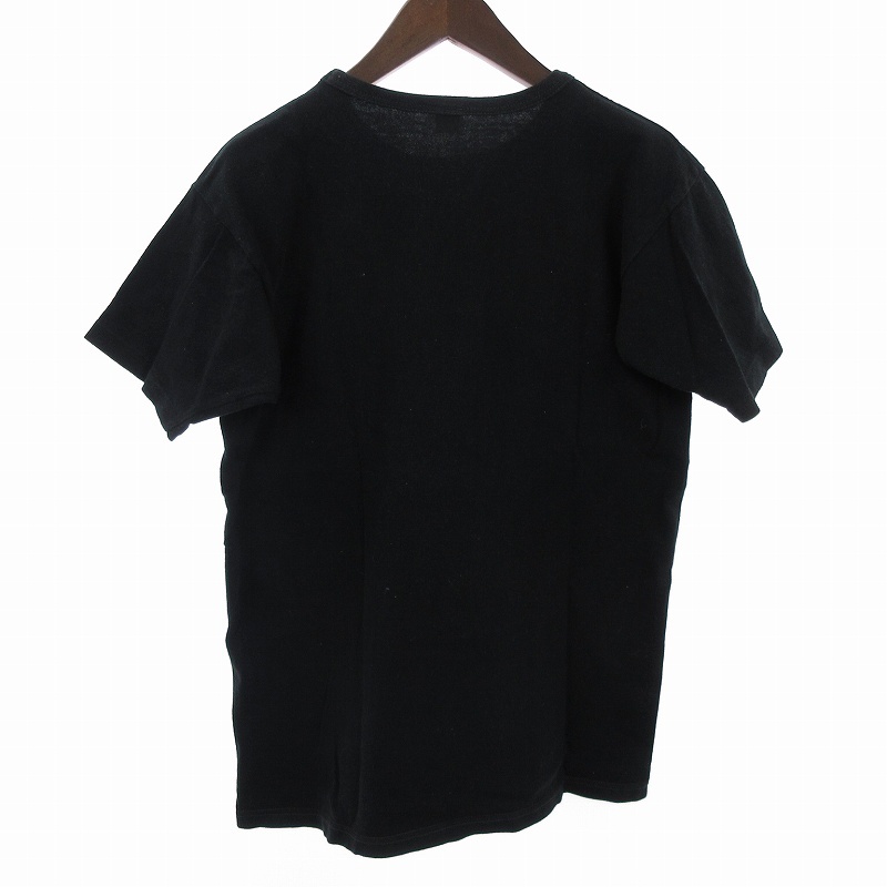 ハーレーダビッドソン HARLEY DAVIDSON 00年代 Tシャツ カットソー プリント 半袖 コットン 黒 ブラック M ■SM1 メンズ_画像2