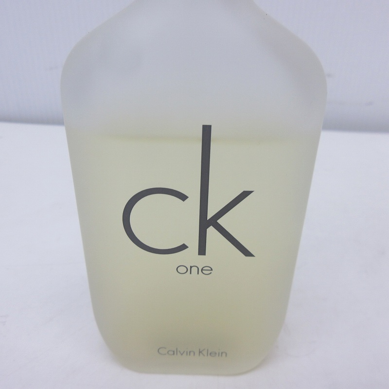  Calvin Klein CALVIN KLEIN ck one CK One perfume o-teto crack EDT SP 100mL remainder amount 7 break up 