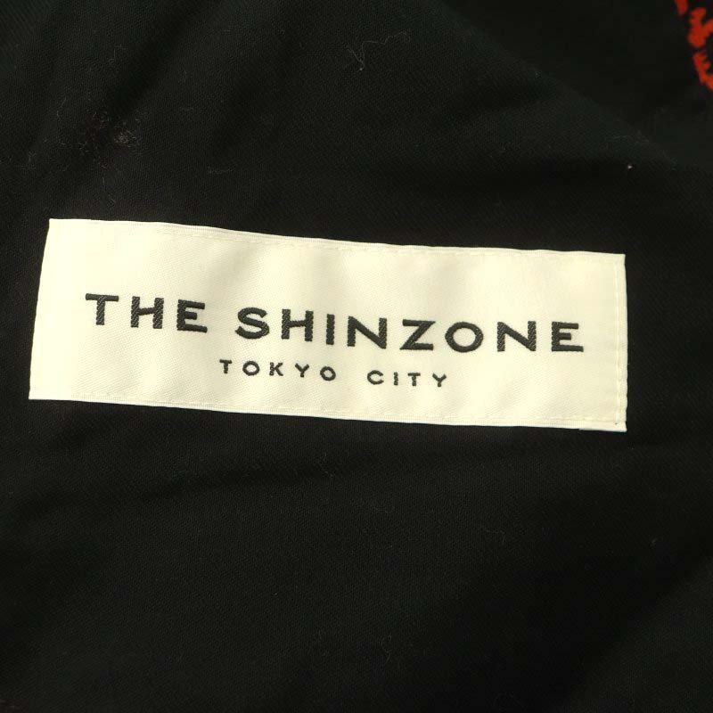 シンゾーン Shinzone ザシンゾーン THE SHINZONE 21SS FLOWER PRINT PANTS カジュアルパンツ イージー ドロスト 花柄 F ダークブラウン_画像3