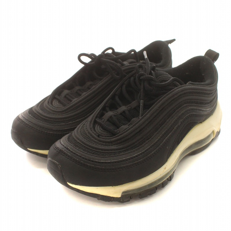 ナイキ NIKE AIR MAX 97 エアマックス97 スニーカー シューズ ローカット US6 23cm 黒 ブラック 921733-006 /IR ■GY01 レディース_画像2