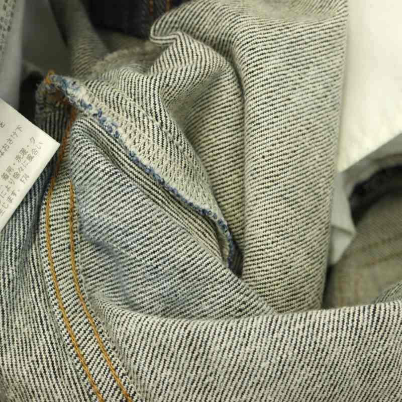 バーバリーブルーレーベル BURBERRY BLUE LABEL ロールアップデニムパンツ ジーンズ クロップド チェック 25 S 紺 ネイビー /AT ■OS レデ_画像8