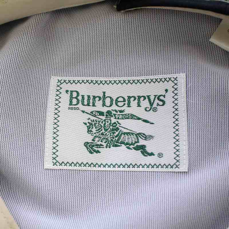 未使用品 バーバリーズ Burberrys ハンチングキャップ 帽子 ロゴ刺繍 チェック柄 ブラックウォッチ L 緑 グリーン 黒 BFK10-404-28_画像4
