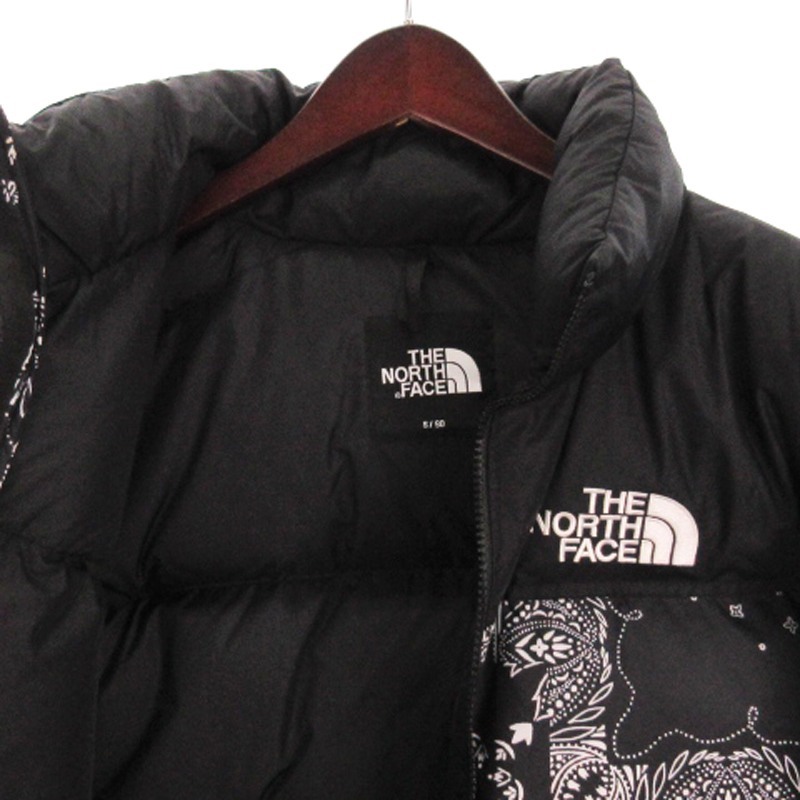 未使用品 ザノースフェイス THE NORTH FACE タグ付き 22AW 1996 NOVELTY NUPTSE JACKET ノベルティ ヌプシ ダウン ジャケット バンダナ柄_画像6