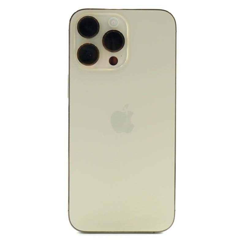 未使用品 アップル Apple iPhone14 Pro Max スマートフォン 本体 256GB SIMフリー バッテリー容量100％ ゴールド色 MQ9D3J/Aの画像1