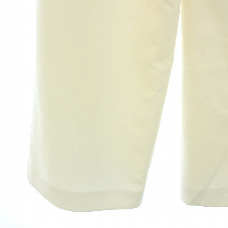  Ballsey Tomorrowland 21SStas Land Be Semi-wide cropped pants slacks 32 5 number white white 11-04-12-04201 lady's 