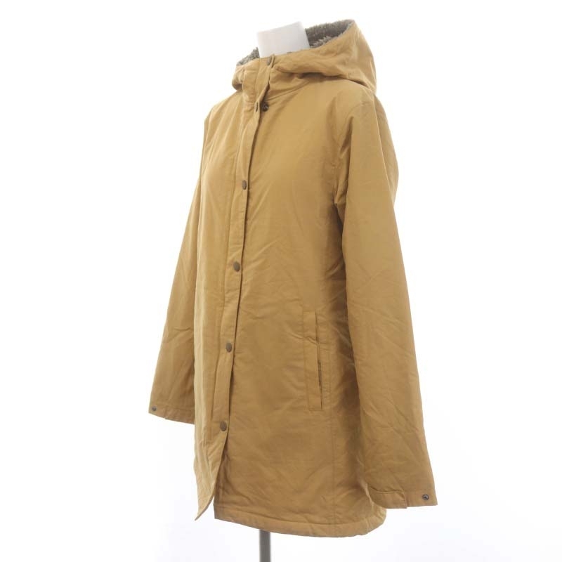 ザノースフェイス THE NORTH FACE COMPACT NOMAD COAT コート ミドル丈 アウター 裏ボア L キャメル NPW71635 /DF ■OS レディースの画像5