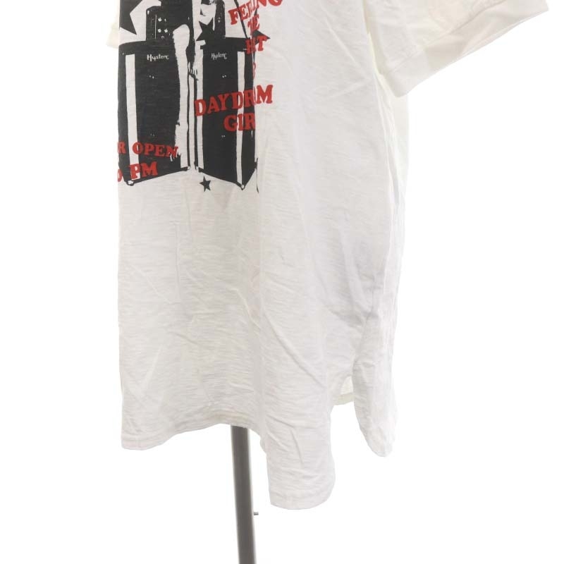 ヒステリックグラマー HYSTERIC GLAMOUR 23SS HYSTERICS SPECIAL ワンピース ミニ 半袖 F 白 赤 黒 /HK ■OS レディース_画像5