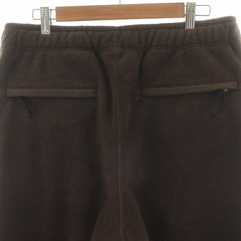 The Ennoy Professional エンノイプロフェッショナル CITY FLEECE PANTS フリースパンツ ジョガーパンツ L 茶_画像7