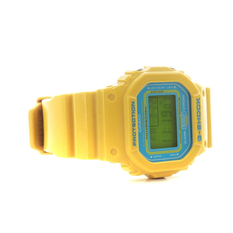 カシオジーショック CASIO G-SHOCK Crazy Colors クレイジーカラーズ 腕時計 クォーツ デジタル 黄 イエロー DW-5600CS /AN43 メンズ_画像3