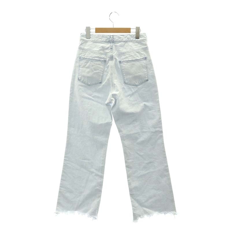 アッパーハイツ upper hights LAppartement取り扱い 23AW THE TAYLOR DENIM デニムパンツ ジーンズ フレア フリンジ 24 ライトブルー /HS_画像2