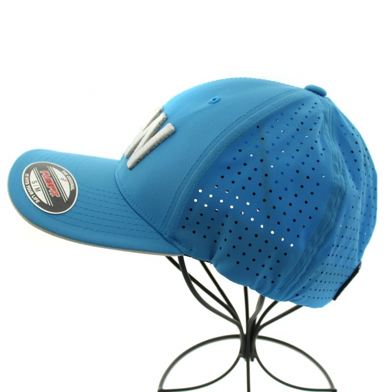 ティーエフダブリューフォーティーナイン TFW49 EVAPORATION CAP エバポレーションキャップ ゴルフ 帽子 ロゴ 3 青 ブルー T132010002_画像3