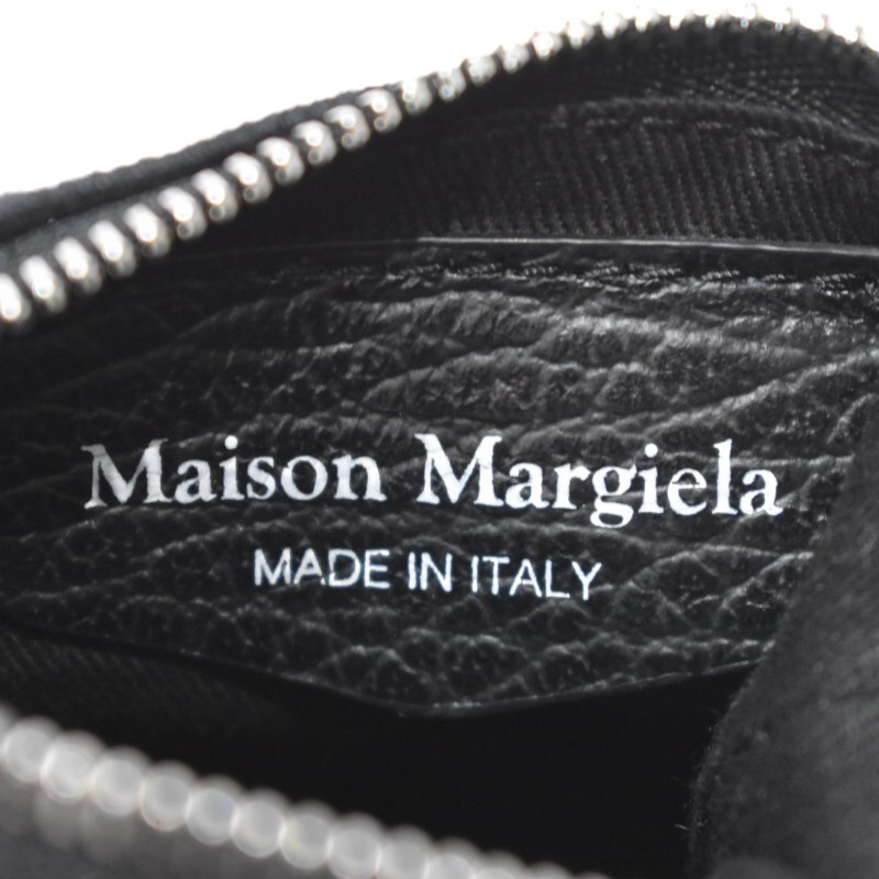 メゾンマルジェラ 11 Maison Margiela 11 5AC CLASSIQUE BABY ショルダーバッグ ポシェット ミニ レザー 2way 黒 ブラック SB3WG0025の画像7