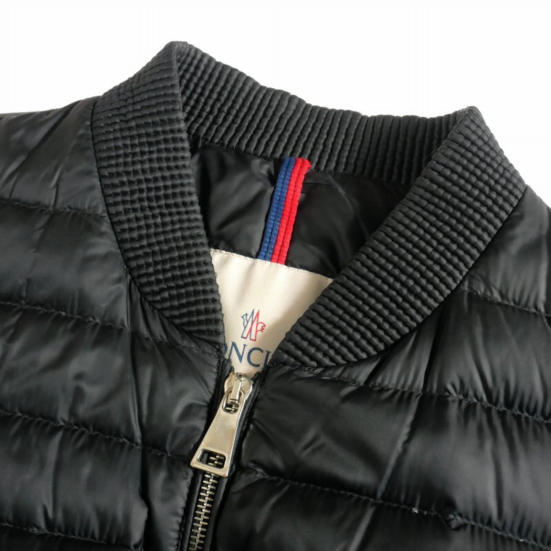 モンクレール MONCLER BARYTINE ダウンジャケット ブルゾン 0 黒 ブラック D10934531799 国内正規 レディース_画像4