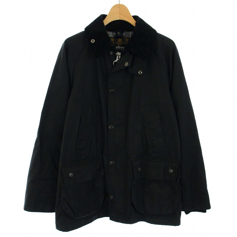 バブアー Barbour SL BEDALE オイルドジャケット ブルゾン ジップアップ アウター 36 S 黒 ブラック 1202135 /TK メンズ_画像1