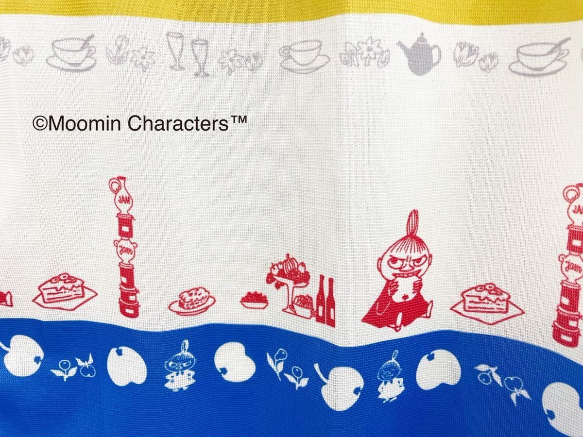 リトルミイ   カフェカーテン　カーテン　窓カーテン　MOOMIN  新品　ムーミン　ミィ　ミー　小窓用