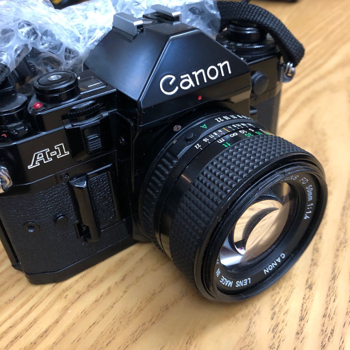 Canon キャノン A-1 NEW FD 50mm F1.4 レンズ_画像2