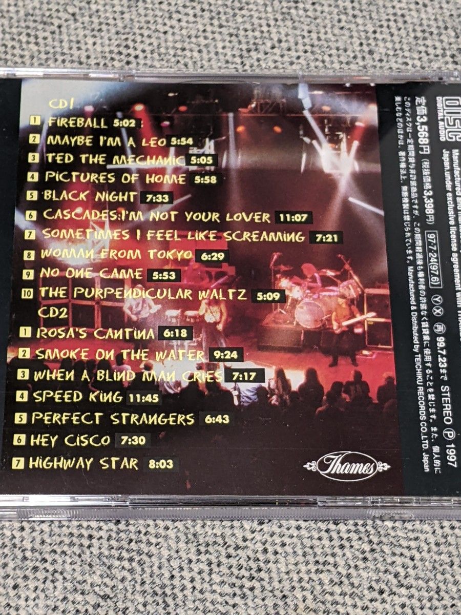 DEEP  PURPLE：LIVE  AT  THE  OLYMPIA  ”96     CD