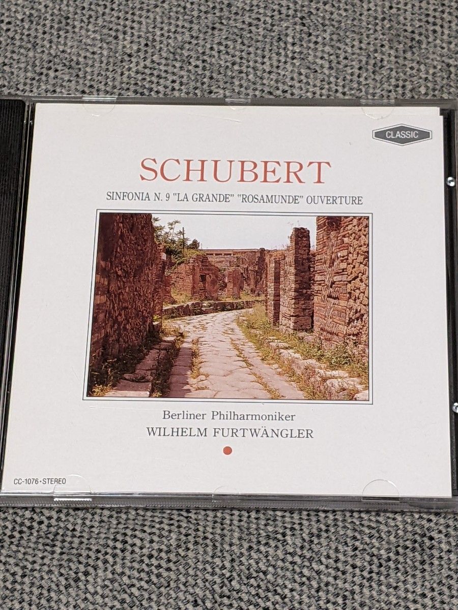 フルトヴェングラー／ベルリン・フィルハーモニー管弦楽団：シューベルト 交響曲第9番《ザ・グレート》    CD