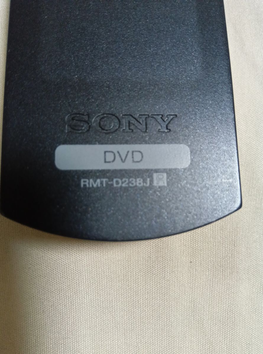 SONY DVD/HDDレコーダー/TV用リモコン（RMT-D238J） ソニー SONY リモコン リモコン ソニー リモコン