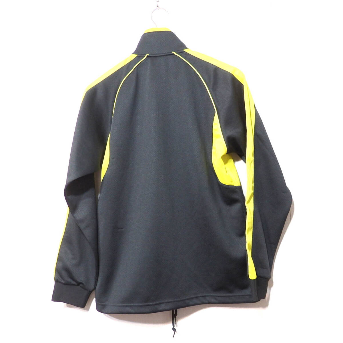 [ free shipping ] Nike sport jacket jersey / men's S size dark gray yellow sport 