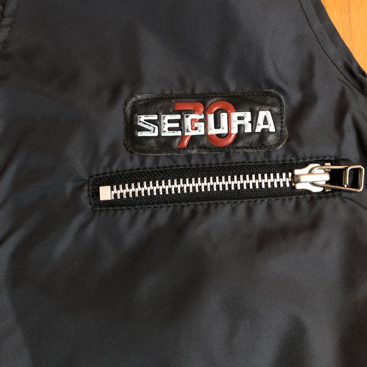 SEGURA 70 バイカー ベスト　セグラ70グランプリコレクション　ナイロン素材_画像3