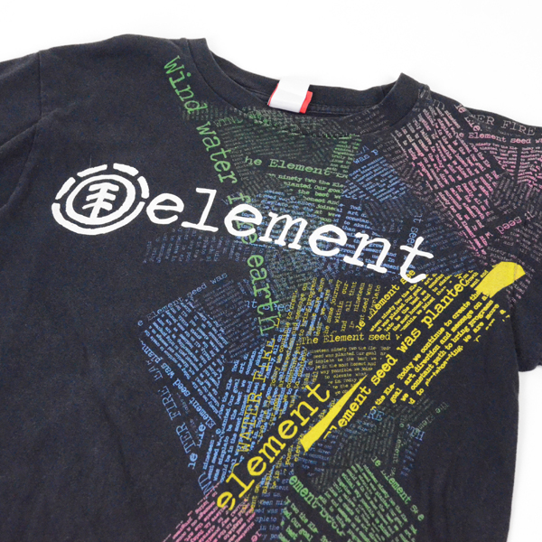 ST1291 エレメント ELEMENT Tシャツ S 肩44 メールxq_画像3