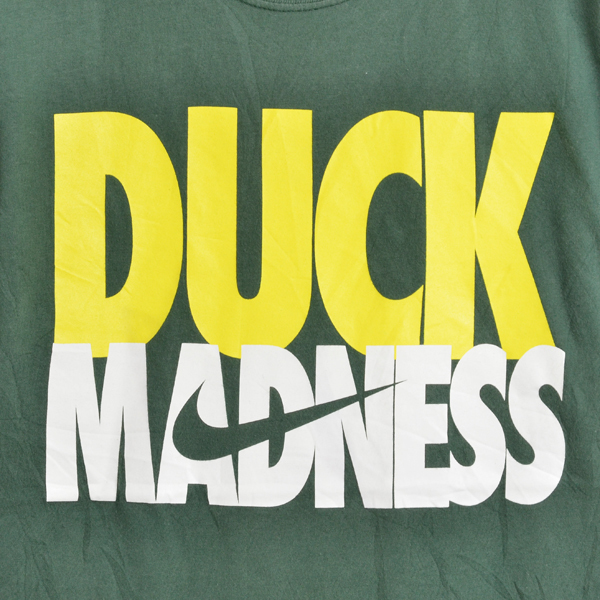 ST1690 ナイキ NIKE スポーツ Tシャツ S 肩43 Oregon Ducks Men's Duck Madness メール便 xq_画像4