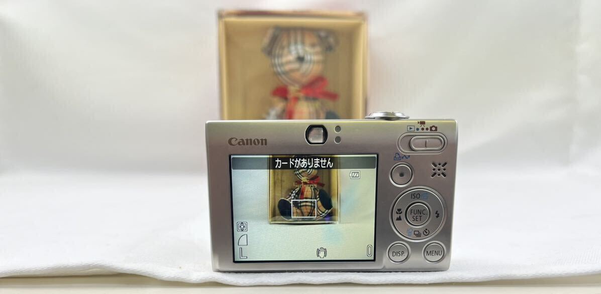 【ME】コンパクトデジタルカメラ デジカメ　Canon IXY 25IS 動作確認済み　美品　コンデジ　PC1262_画像5