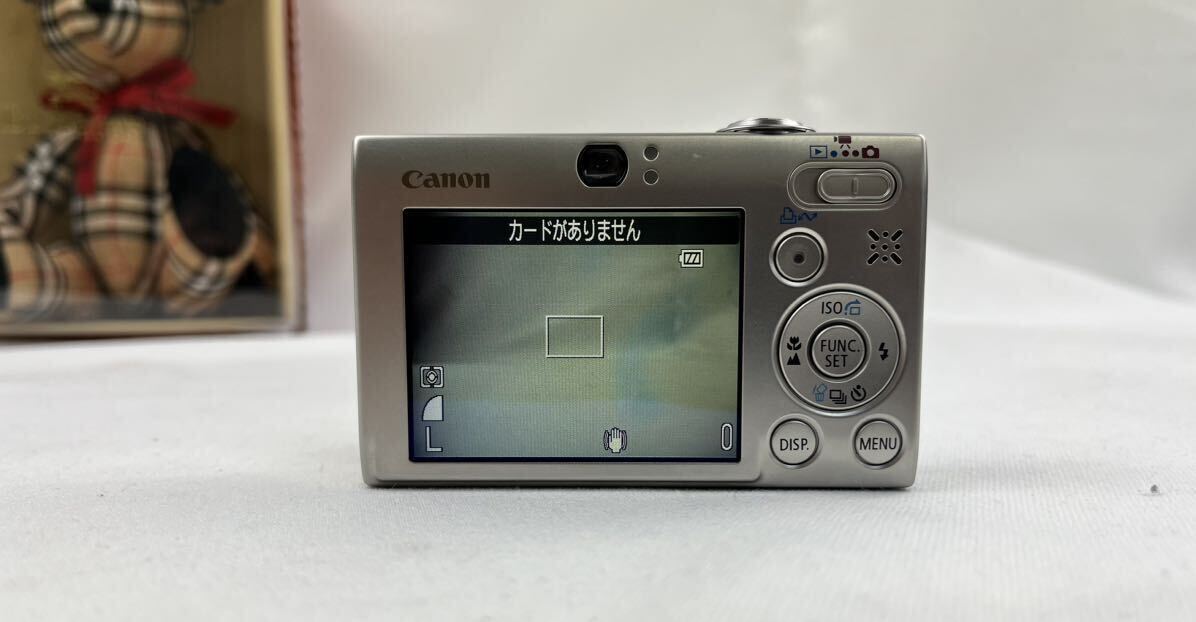 【ME】コンパクトデジタルカメラ デジカメ　Canon IXY 25IS 動作確認済み　美品　コンデジ　PC1262_画像6
