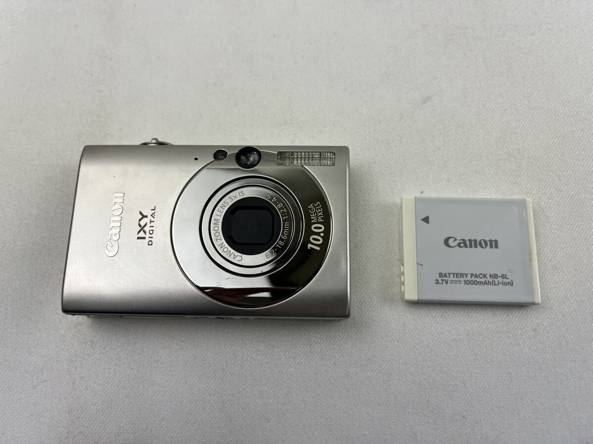 【ME】コンパクトデジタルカメラ デジカメ　Canon IXY 25IS 動作確認済み　美品　コンデジ　PC1262_画像1